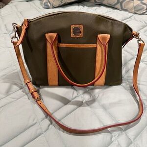 Dooney & Burke Pebble Grain Domed Satchel